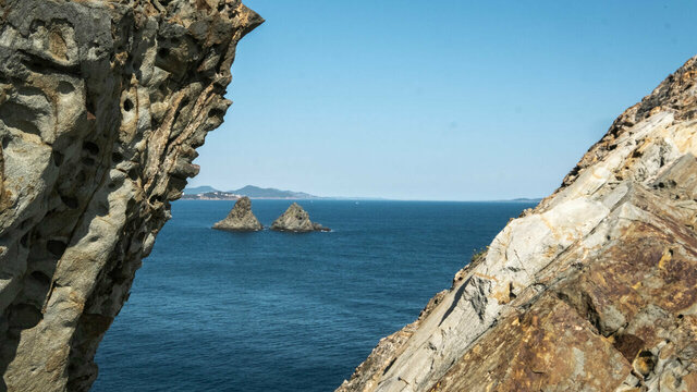 En haut du Cap Sicié