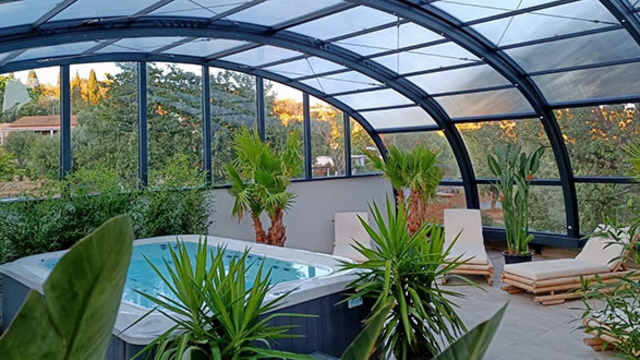 Jacuzzi luxe et nature en 4*